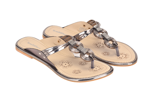 Ladies flat chappal