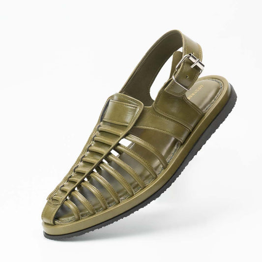 Handmade Summer Sandal Olive
