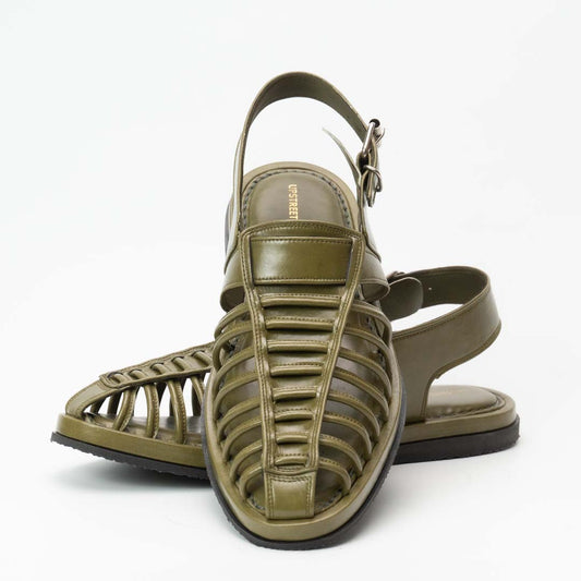 Handmade Summer Sandal Olive